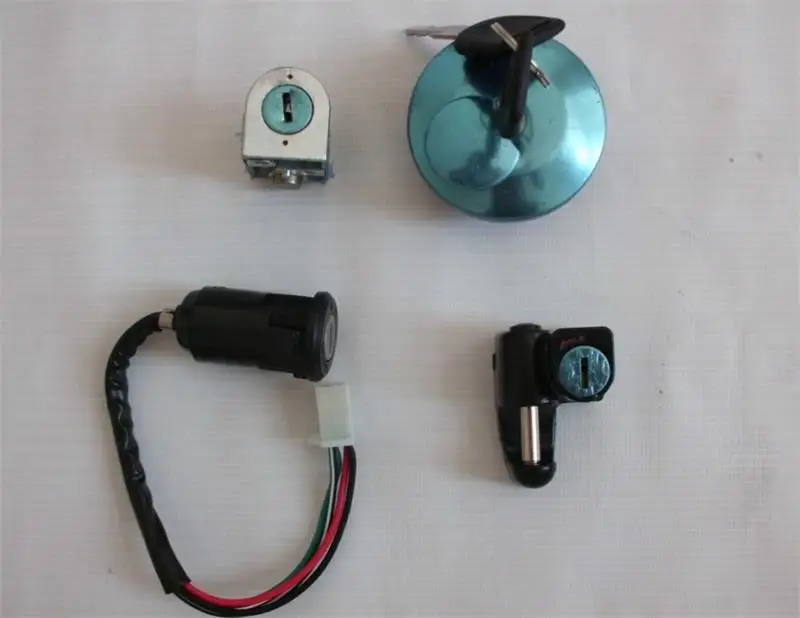 

Z50 4 Wire Ignition Key Switch fuel tank key cap FOR honda moto motorcycle MONKEY bike z 50