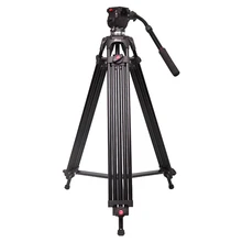 JieYang tripod JY0606 1.8m Professional Camera Tripod Video Tripod/Dslr VIDEO Tripod Fluid Head Damping for video wholesale veledge upgraded lightweight fluid head hydraulic damping video camera tripod head for pro dslr tripod monopod