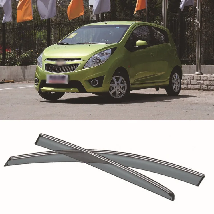 Jinke защитные щитки с боковым стеклом для Chevrolet Spark 2012 4 шт.|shield|shield visorshield deflector |