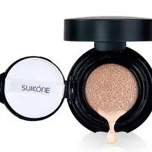 Горячая SUIKONE Новая основа для макияжа воздушная Подушка BB крем солнцезащитный консилер Спокойный макияж Отбеливающее масло увлажняющий крем