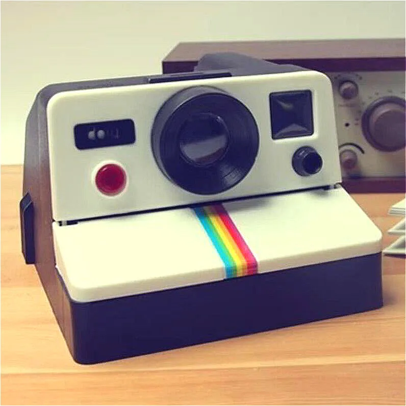 Creative Retro Camera Paper Towel Box Household Car Seat Type Carton Drawing Tissues Holder Tissue Box Roll Paper Contianer Case