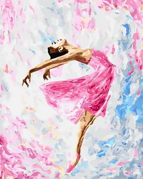 

Frameless diy paintings by numbers paint by number for home decor PBN for living room 4050cm flying