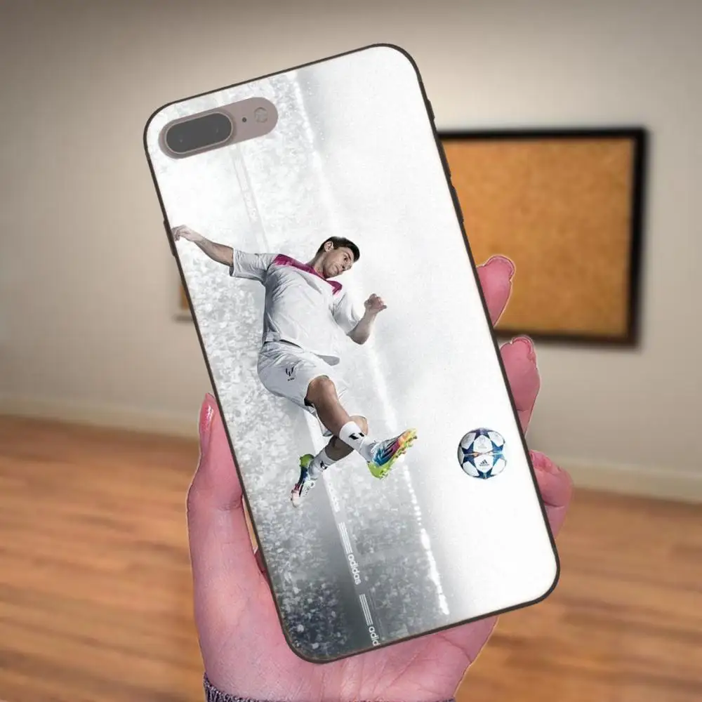Soccer Football R Мягкий чехол для телефона Apple iPhone X XS Max XR 4 4S 5 5S SE 6 6S 7 8 Plus|Чехлы-накладки| |