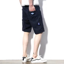 Summer Лето Плюс Размер бриджи с низкой талией мужские повседневные мужские шорты хлопок 95% спандекс 5% Чино шорты мужские