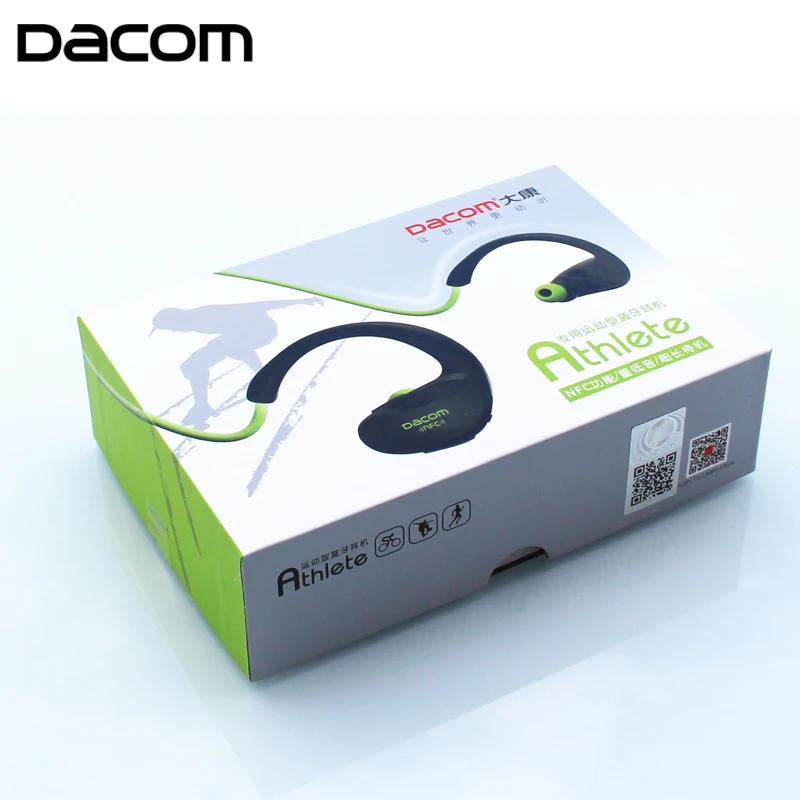 Bluetooth гарнитура DACOM Athlete G05 Беспроводные спортивные наушники стерео музыкальные с