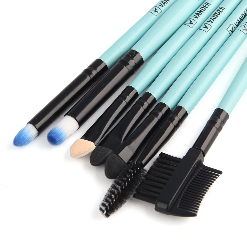 VANDER 32Pcs Makeup Brushes Set Kit Cosmetic Brush Eyebrow Foundation Shadows Eyeliner Lip Make Up Tools with Pouch Bag (34)