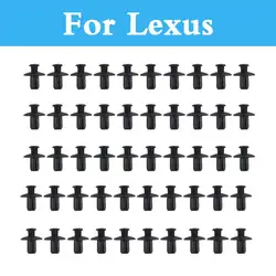 8 мм Автомобильные пластиковые заклепки крепления бампера Брызговики пистоны крепления для дополнительных деталей для Lexus LFA LS LX NX RC F RX SC CT ES