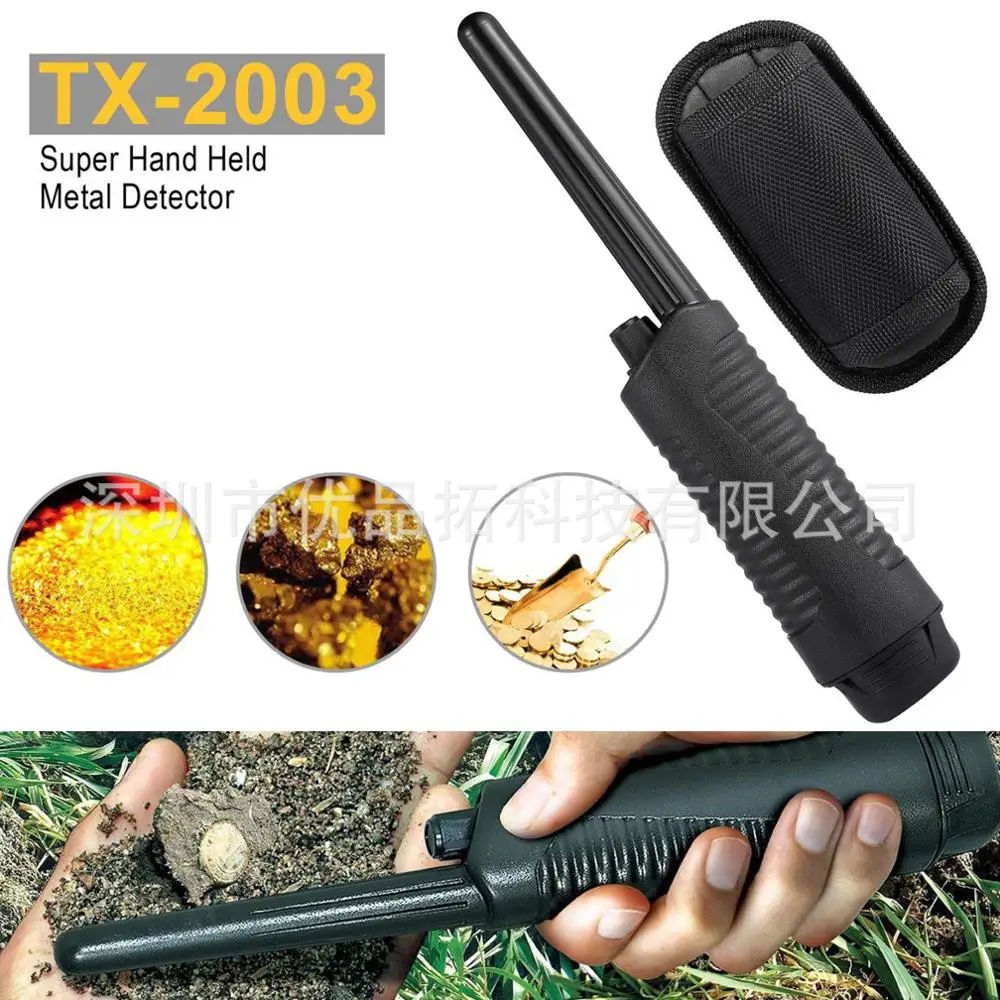 

TX2003 Highly sensitive Handheld metal detector Exported in English