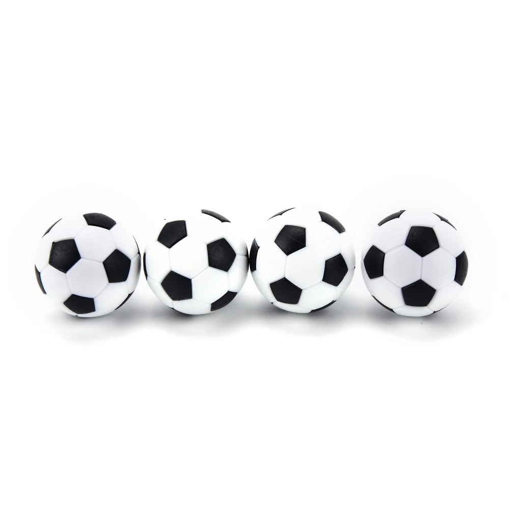 4 шт. 32 мм пластиковый футбольный мяч Футбол Fussball Soccerball спортивные подарки Круглый Крытый игры Настольный футбол