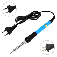 220 В/110 В 60 Вт Электрический паяльник с регулируемой температурой ручка паяльная станция Сварка ремонт ручной инструмент