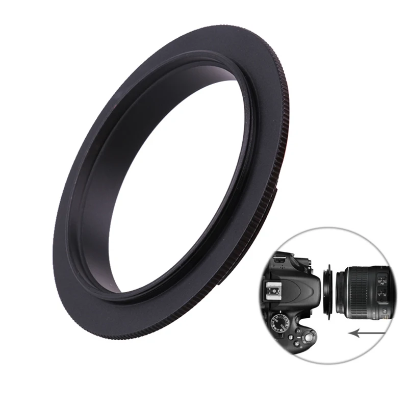 

Lens Adapter Macro Reverse Ring 49 52 55 58 62 67 72 77 mm For Canon EOS 500D 600D 700D 5D 6D 7D 60D 70D 5D2 5D3 5D Mark II III