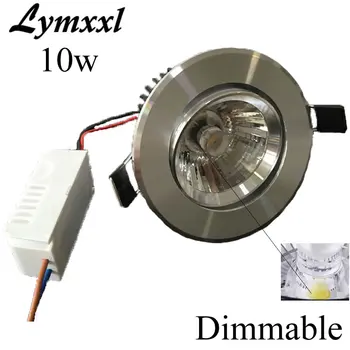 

Dimmable Led Downlight 10w Cob Led Recessed Down Light For Home AC85-265V Indoor Led Spot Light with driver CE UL