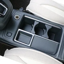 Для Honda CRV- аксессуары чашка для воды на липучке держатель крышка внутренняя Центральная панель декоративная заплатка