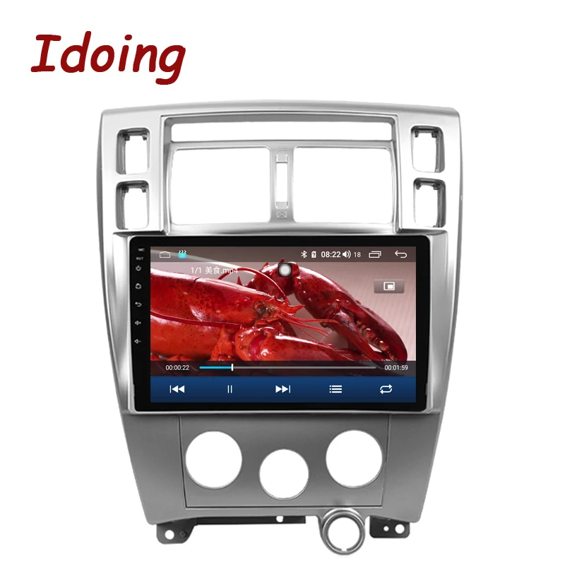 Top Idoing 10.2"Car Radio 4G+64G Octa Core Multimedia no 2din Android 8.1 Video Player Navigation GPS For Hyundai Tucson 1 2004-2010 5
