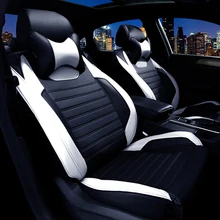 Custom Leather car seat covers For Mazda 3 6 2 C5 CX-5 CX7 323 626 M2 M3 M6 Axela Familia car accessories car styling