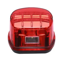 Красный мотоцикл светодиодный стоп Интегрированный задний фонарь номерной знак лампа стоп-сигнала для Harley Fatboy Heritage Sportster 883