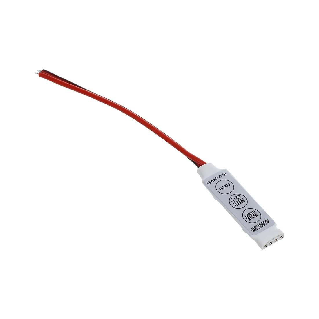 В 12 В ультра тонкий мини портативный RGB 5050/3528 светодио дный LED StripTape полосы контроллер Диммер дропшиппинг