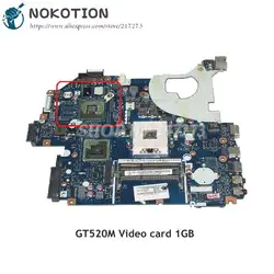 NOKOTION P5WE0 LA-6901P MBRFF02002 материнская плата для ноутбука Acer Aspire 5750 5755 г NV57H основная плата HM65 GT520M 1 ГБ