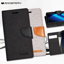 Mercury Goospery для Samsung Galaxy Grand Prime A5 2017 J5 премьер Капа для iphone 6S 6 Чехол Флип Coque