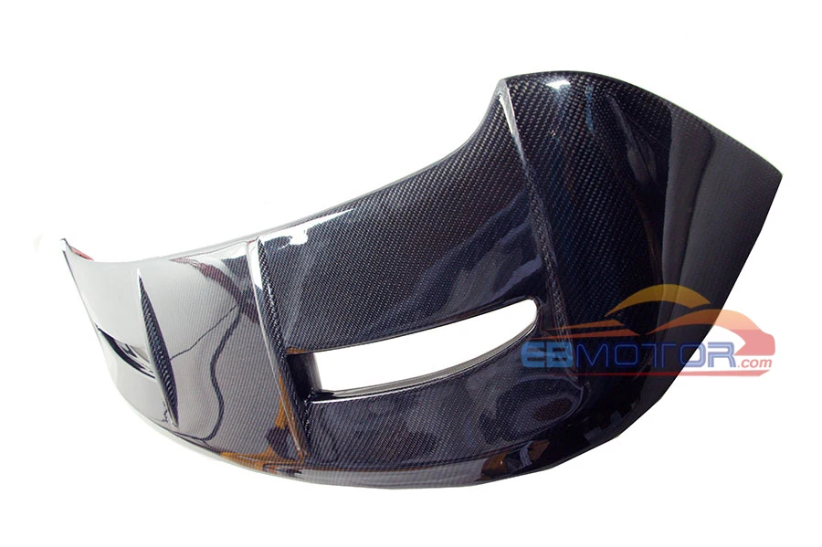 ebmotor-com STR Real Carbon Fiber Rear roof Spoiler CF Wing Case For Volkswagen Golf 6 VW GOLF Six 2010-2012 5