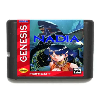 

Nadia 16 bit SEGA MD Game Card For Sega Mega Drive For Genesis