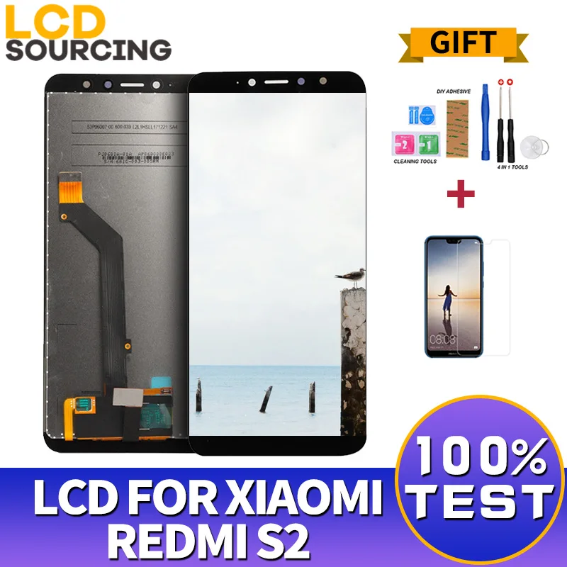 ЖК-дисплей 5 99 дюйма для Xiaomi Redmi S2 с дигитайзером и сенсорным экраном в сборе