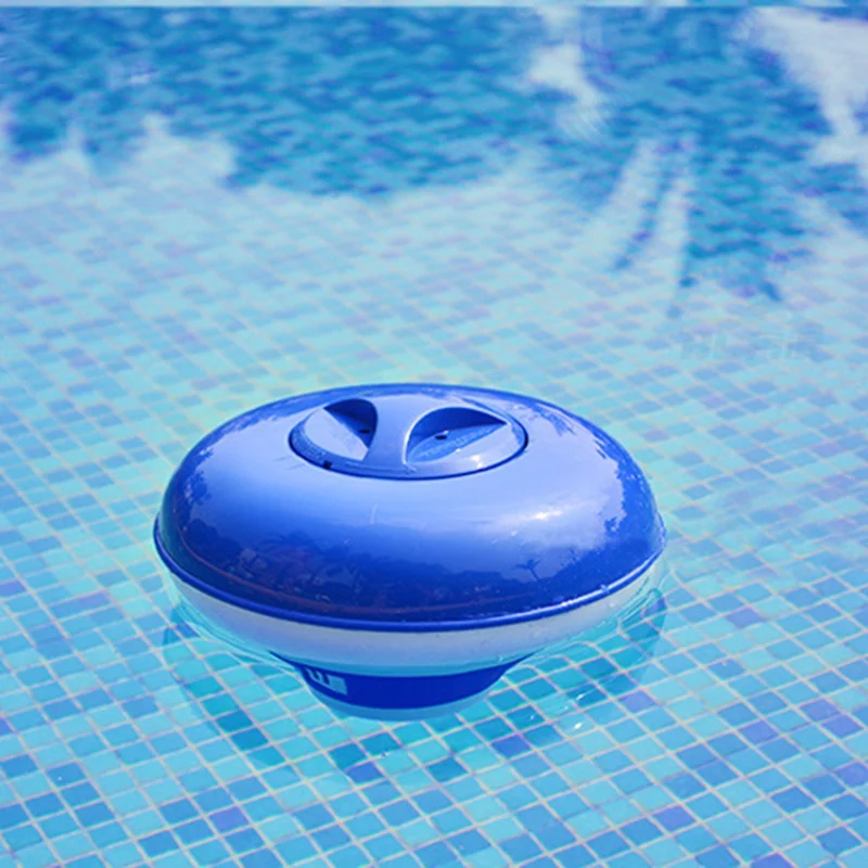 1 шт. роскошный большой синий и белый плавающий бассейн дозатор хлора
