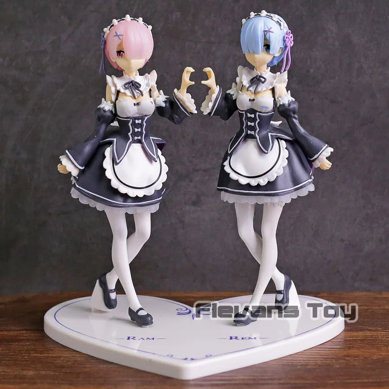 

Re:Life in a different world from zero Rem & Ram PVC Action Figure Collectible Model Toy