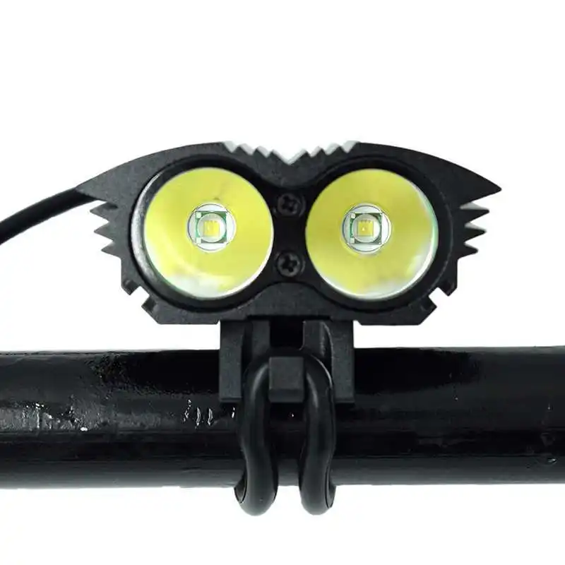 

5000 Lumens 2*XM-L T6 LED Bicycle Front Light LED MTB Mountain Cycling Bike Light Spotlight Lamp + Battery + Charger BA21