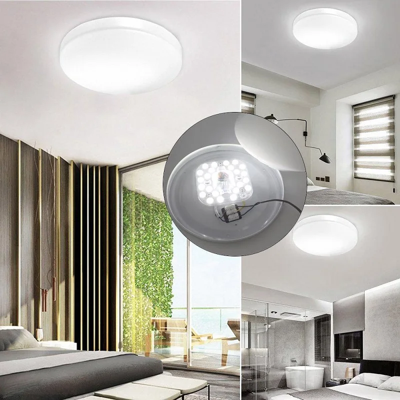 12W 18W 24W square pcb board ceiling lamp LED module LED Light Replace Ceiling Lamp Lighting Source Convenient Installation