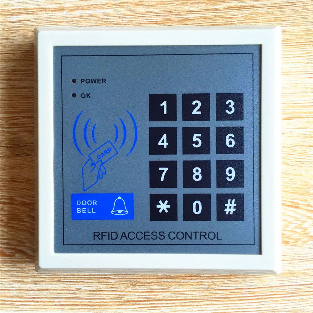 125 кГц 2000 пользователей вход замок двери контроля доступа RFID клавиатуры