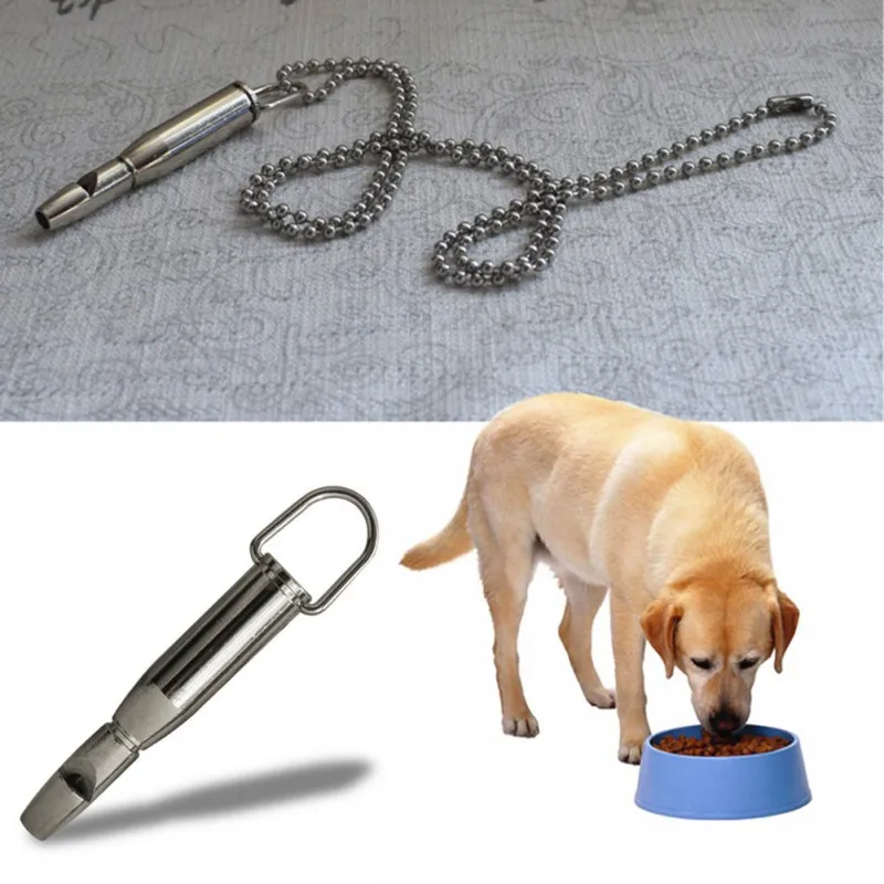 

2018 NewDog Training ABS Whistle Pet Dog Training Whistle Ultrasonic Cat Bird Clicker Bark Control Obedience Pet Supplies