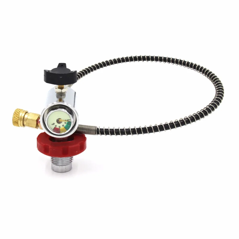 PCP Scuba Diving Valve CO2 Filling Station Refill Adapter Small Gauge
