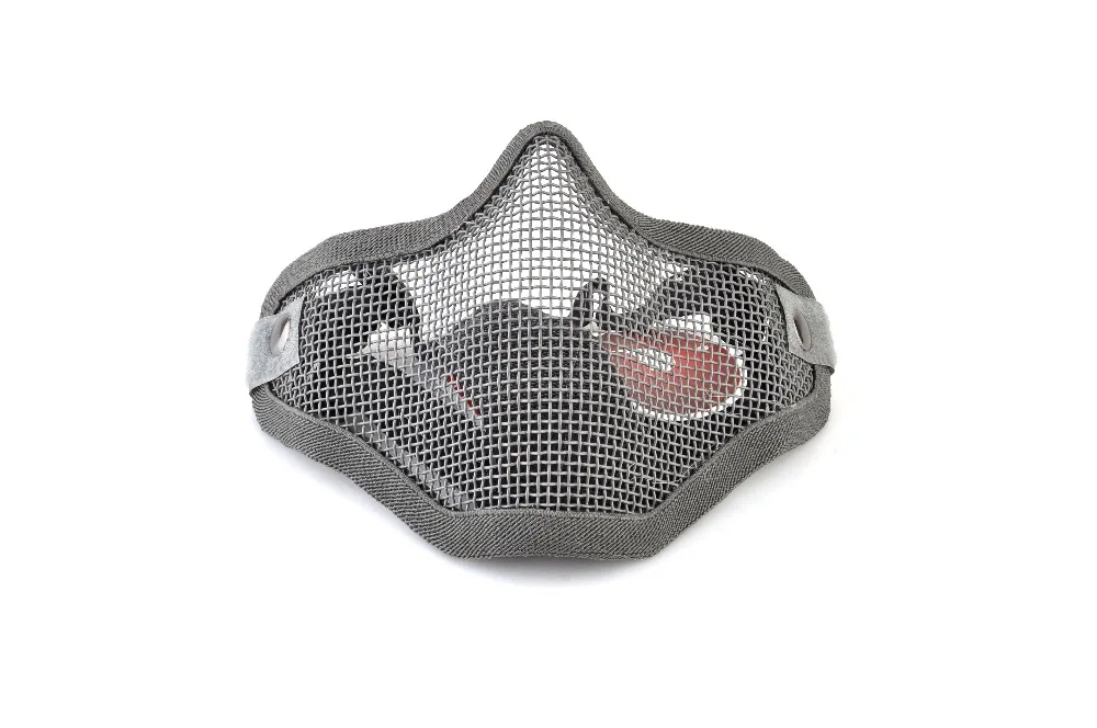 

Half Face Airsoft V1 Strike Steel Mesh Mask(One strap) Drop Shipping