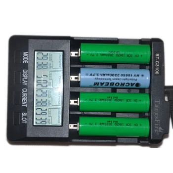 

4PCS 3.7V 18650 rechargeable li-ion battery 3000mah lithium ion cell for LG led flashlight torch and DIY powerbank batteries