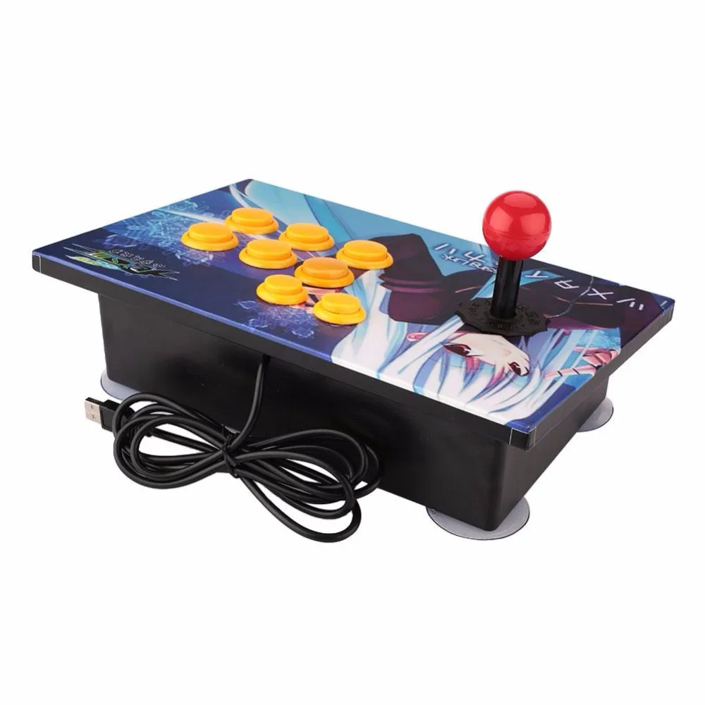 Arcade Joystick, Arcade Competition Joystick Buttons Controller USB Fighting Joystick Game Controller Device for PC Computer