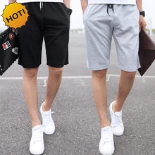 Мода 2016 Мужчин Slim Fit Бегунов Случайные Шорты Городской Улицы Мальчики Летние Твердые Тонкий crossfit Шорты Мужчин Короткие Брюки M-XL