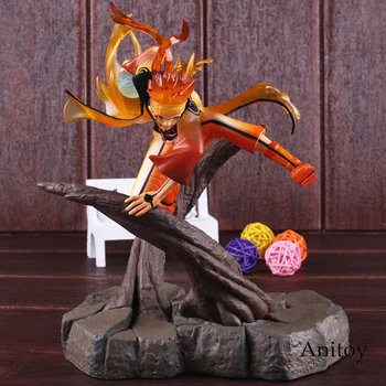 

Naruto Shippuden Anime Figure Uzumaki Naruto Action Figure Seventh Hokage Chakra Ver. PVC Collectible Toys for Boys with Light