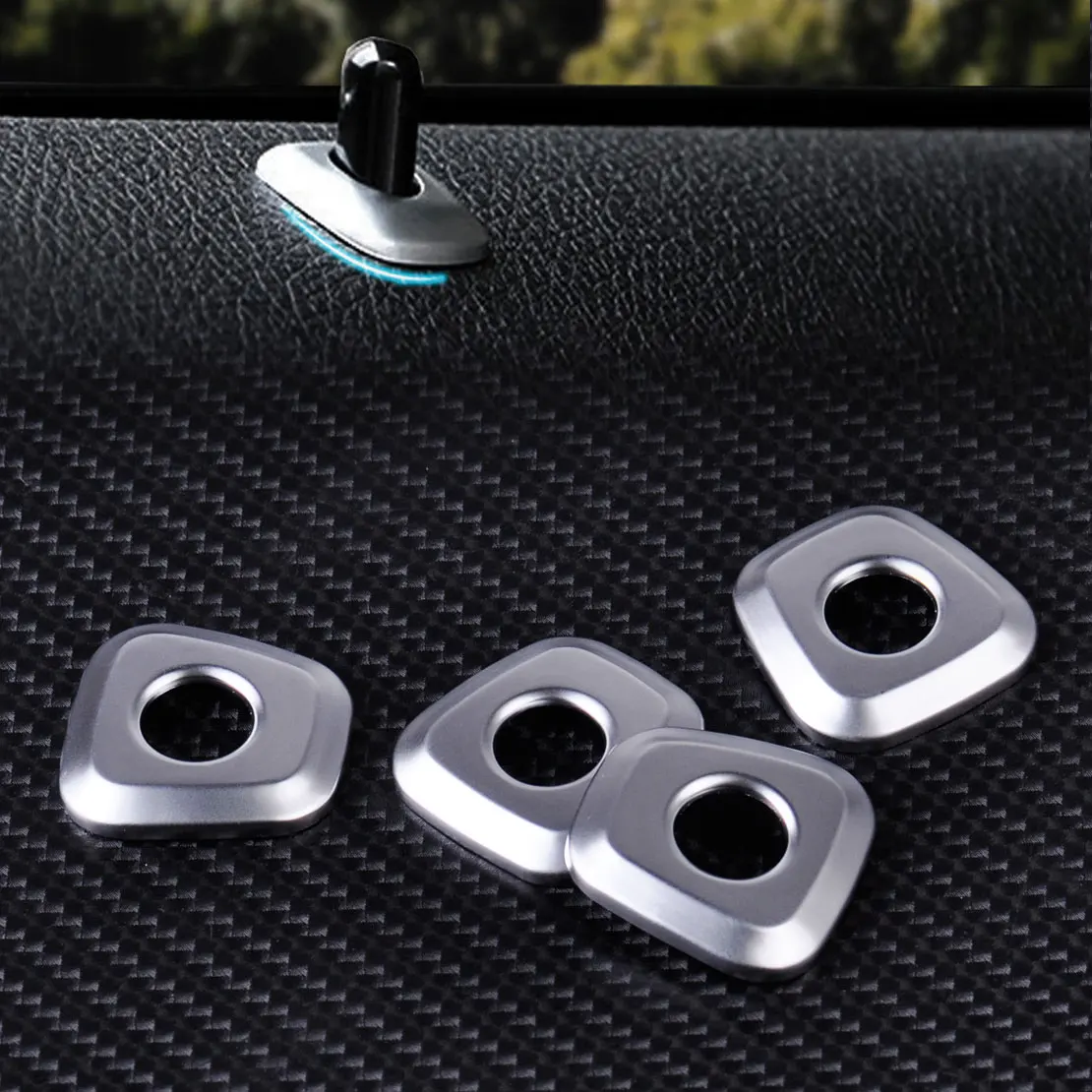 chrome interior door knobs