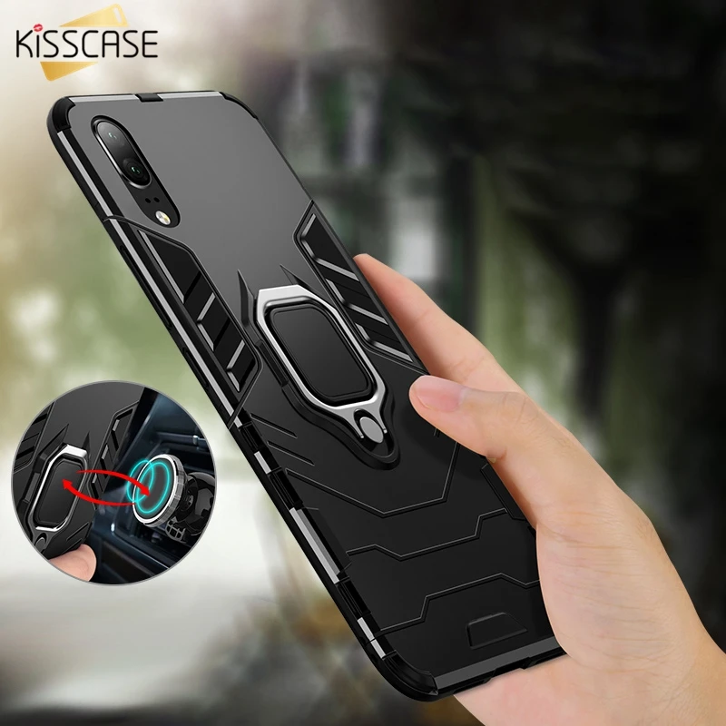 

KISSCASE Magnetic Ring Case For iPhone 8 7 6 6S Plus X 10 5S SE Car Ring Holder Cover For iPhone 6 6S 7 8 Plus X XS Max XR Cases