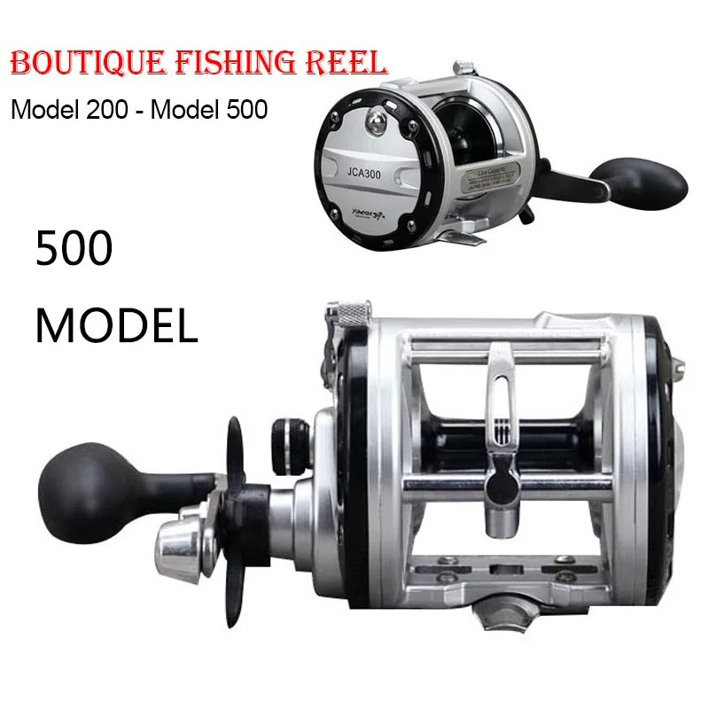 

Centrifugal brake system 12+1BB 5.2:1 Fishing Reels counter function drum Fishing Reel Feeder (500)