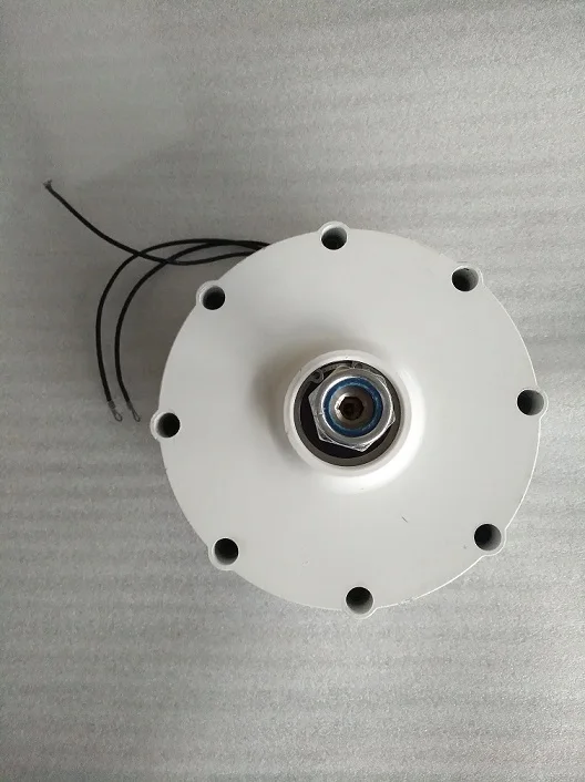 500W 122448V AC Low RPM Permanent Magnet Generator for Vertical Wind Turbine Generator (4)