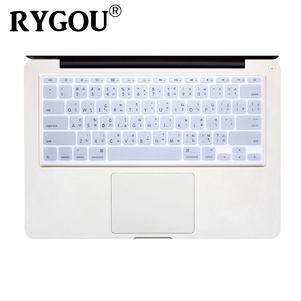 

RYGOU Thai (US) Silicone Keyboard Cover Skin or Keyboard Stickers For Apple Mac MacBook Air 11 A1370 A1465 11.6 inch Protector