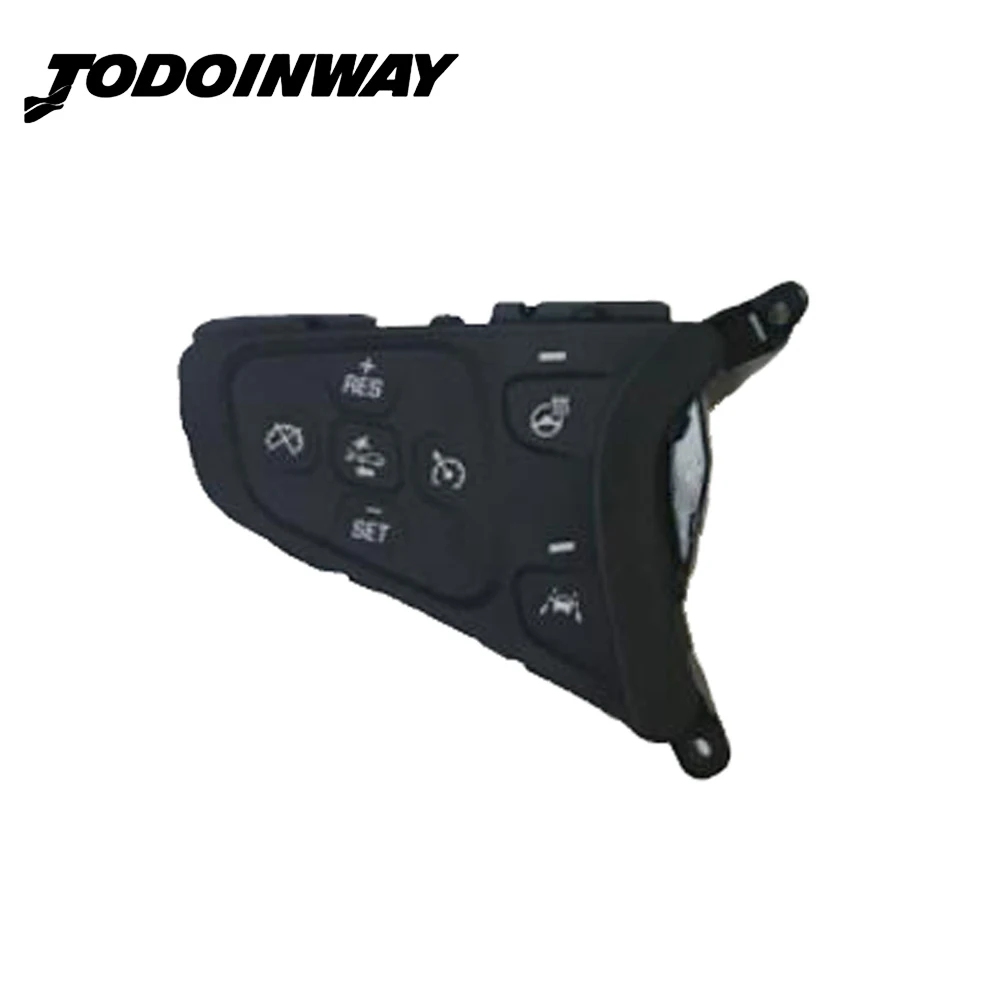 

White LED Multifunction Steering Wheel Button Switch Cruise Speed Control Button Accessories For Cruze Malibu