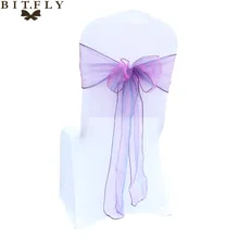 100 шт. темно-Коралловый Чехол для стула из органзы с поясом для вечерние банкетные украшения с бантом для свадебной вечеринки