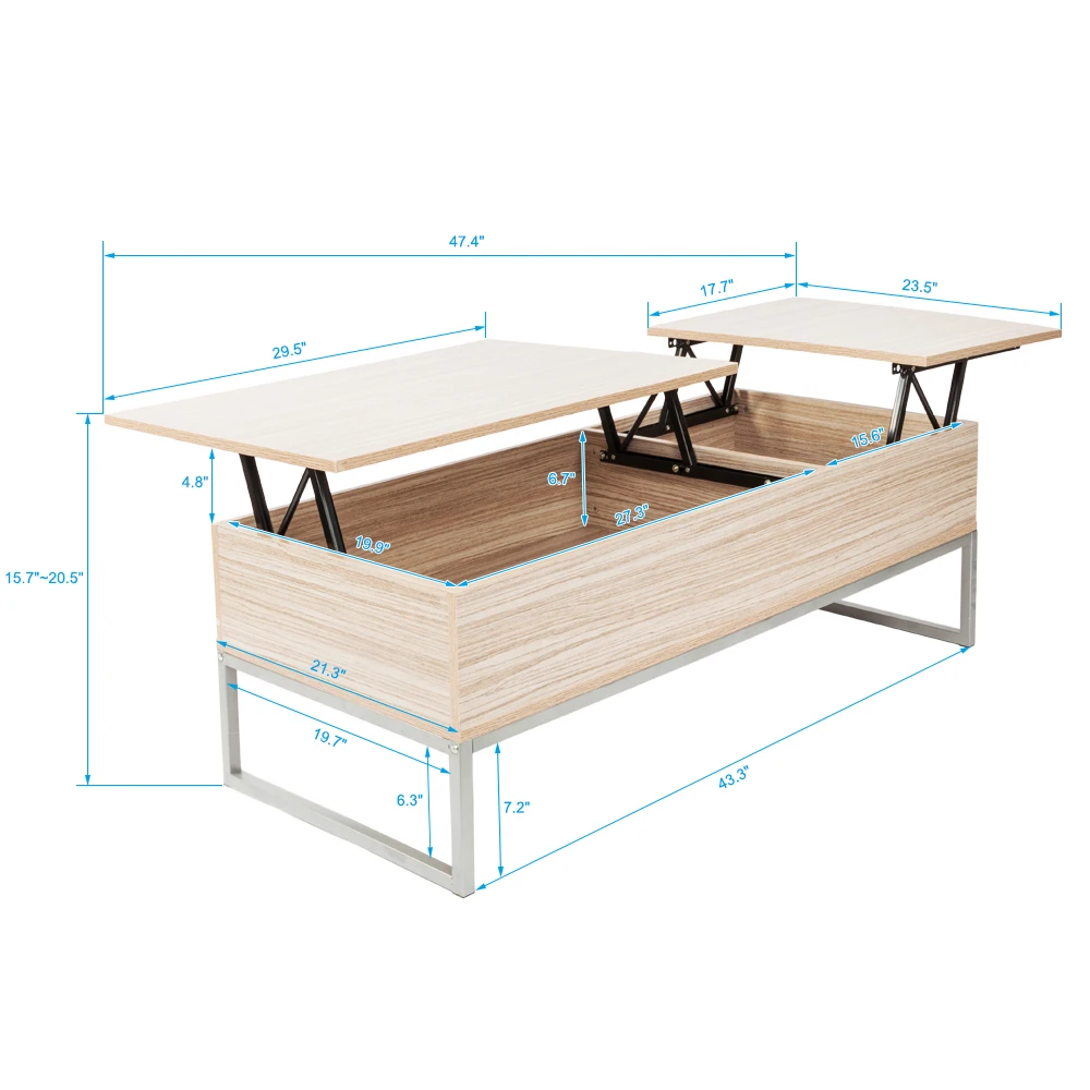 Lift Top Coffee Table with Hidden Compartment Storage Shelf Modern Wood Living Room Furniture can Storage fast shipping from US Lift Top Coffee Table with Hidden Compartment Storage Shelf Modern Wood Living Room Furniture can Storage fast shipping from US