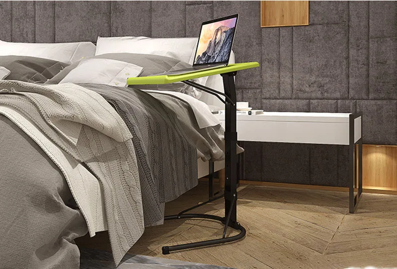 Модный простой компьютерный стол кровать обучения с бытовой подъемной складной, для мобильного прикроватного дивана ноутбука стол кровати
