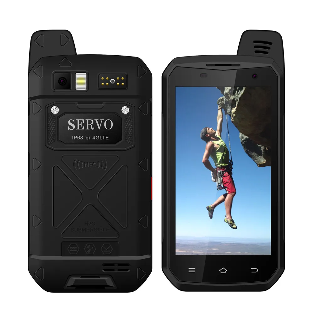 Original SERVO B6000 MTK6755 Octa Core 4G 64 GB Android 6,0 OS 13MP 5000 mAh IP68 soporte de teléfono móvil inalámbrica Walkie Talkie 4,7\ Original SERVO B6000 MTK6755 Octa Core 4G 64 GB Android 6,0 OS 13MP 5000 mAh IP68 soporte de teléfono móvil inalámbrica Walkie Talkie 4,7\