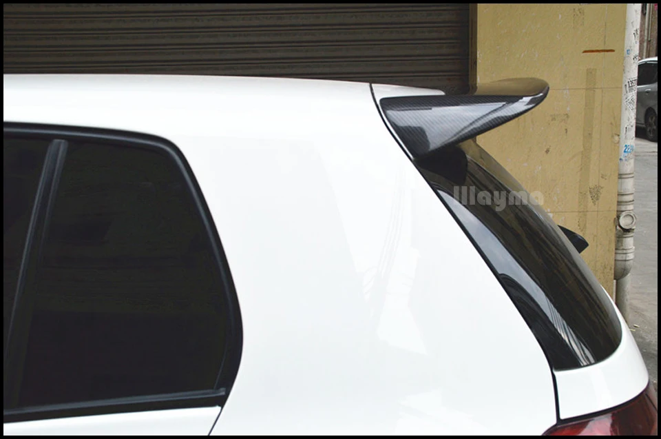 Карбоновый спойлер антикрыло на крышу для VW Golf 6 1,4 T 1.6L 2009-2012 год Mk6 стайлинга автомобилей спойлер(не подходят GTI/R20