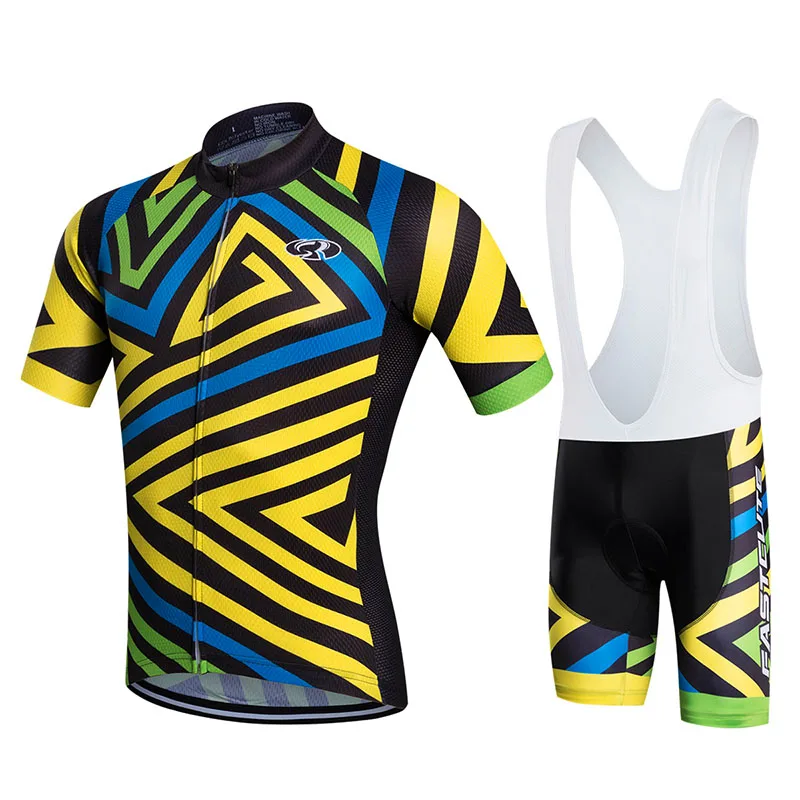2016 Brand cycling clothing Cycling Sets Breathable Cycling Jerseys Quick-Dry Cycling Clothing Bib Shorts GEL Pad #16198205